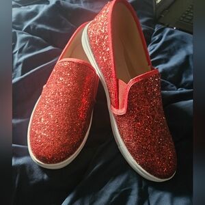 New Feversole Glitter Slip Ons... Sz8.5